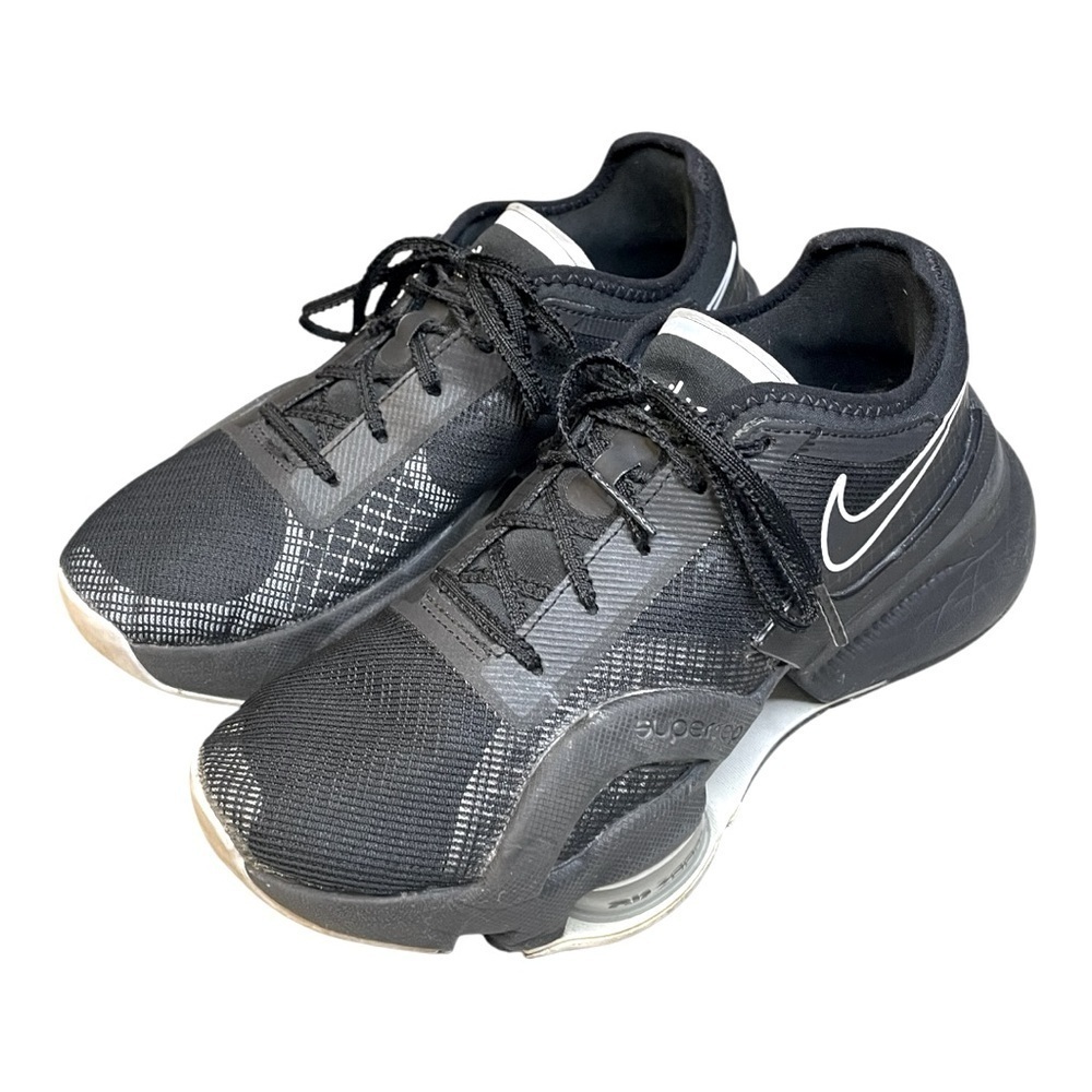 NIKE Air Zoom SuperRep 3 HIIT Class Training Shoe Sz 6.5 Black White - Picture 8 of 16